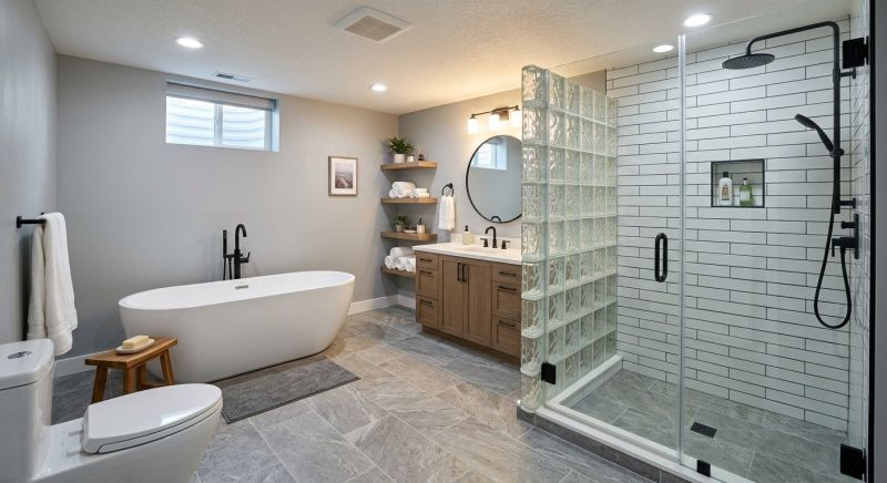 Basement Bathroom Remodeling in Dacula, GA